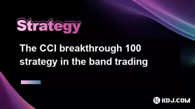 樂隊交易中的CCI突破100策略