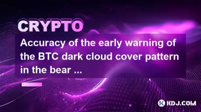 Genauigkeit der frühen Warnung vor dem BTC -Dunkelwolkenabdeckungsmuster auf dem Bärenmarkt