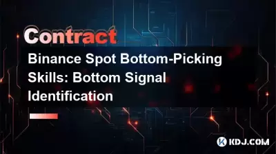 Binance Spot Bottom-Picking-Fähigkeiten: Bottom-Signalidentifikation