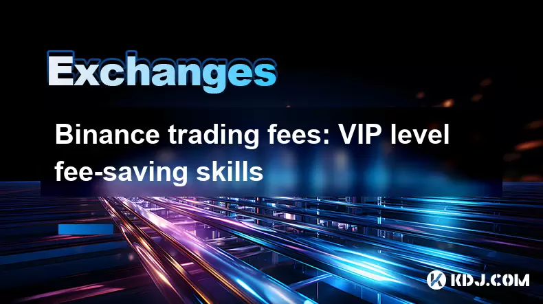 Frais de négociation de la binance: compétences d'économie d'économie de niveau VIP Frais de négociation de la binance: compétences d'économie d'économie de niveau VIP