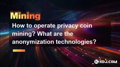 如何操作隱私硬幣採礦？什麼是匿名技術？