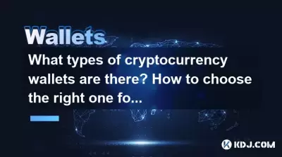 有哪些類型的加密貨幣錢包？如何為您選擇合適的選擇？