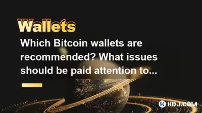 Which Bitcoin wallets are recommended? What issues should be paid attention to when choosing?