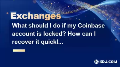 Que dois-je faire si mon compte Coinbase est verrouillé? Comment puis-je le récupérer rapidement?