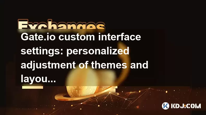 Gate.io Benutzerdefinierte Schnittstelleneinstellungen: Personalisierte Anpassung von Themen und Layouts Gate.io Benutzerdefinierte Schnittstelleneinstellungen: Personalisierte Anpassung von Themen und Layouts