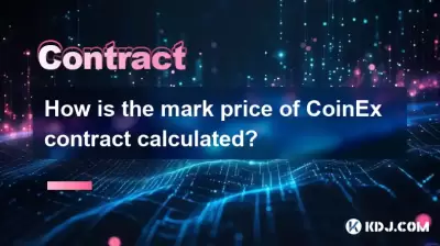 Comment le prix de la marque du contrat COINEX est-il calculé?