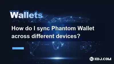 如何在不同設備上同步幻影錢包？