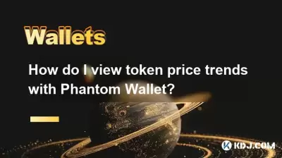 我如何使用Phantom Wallet查看代幣的價格趨勢? 我如何使用Phantom Wallet查看代幣的價格趨勢?