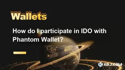 我如何使用Phantom Wallet參加IDO? 我如何使用Phantom Wallet參加IDO?