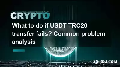 What to do if USDT TRC20 transfer fails? Common problem analysis