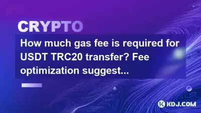 USDT TRC20轉移需要多少汽油費？費用優化建議