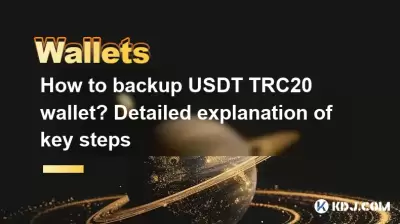 如何備份USDT TRC20錢包？關鍵步驟的詳細說明