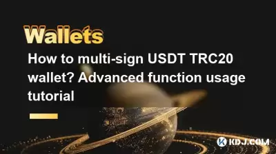 如何多簽名USDT TRC20錢包？高級功能使用教程