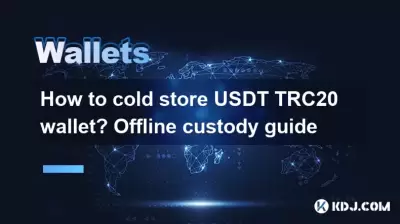 如何冷藏USDT TRC20錢包？離線監護指南