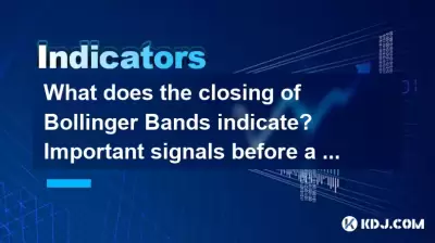 What does the closing of Bollinger Bands indicate? Important signals before a change in the market What does the closing of Bollinger Bands indicate? Important signals before a change in the market