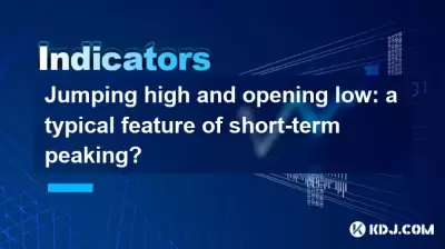 Hoch hochspringen und niedrig öffnen: Ein typisches Merkmal des kurzfristigen Peakings?