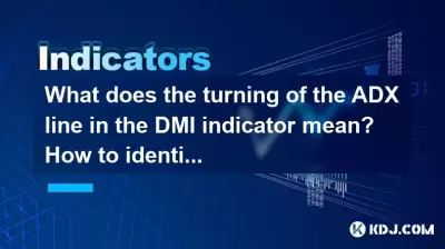 DMI指示器中ADX线的转弯意味着什么？如何确定趋势强度的变化？