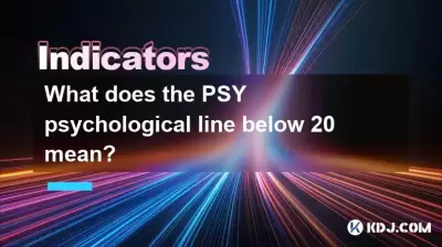 PSY心理线低于20的意思是什么？
