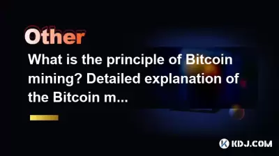 What is the principle of Bitcoin mining? Detailed explanation of the Bitcoin mining process What is the principle of Bitcoin mining? Detailed explanation of the Bitcoin mining process