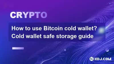 Wie benutze ich Bitcoin Kaltbrieftasche? Cold Wallet Safe Storage Guide