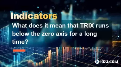 Trixが長い間ゼロ軸の下を走るとはどういう意味ですか？