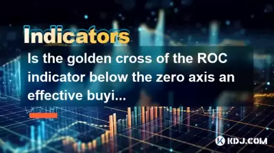 Is the golden cross of the ROC indicator below the zero axis an effective buying point?
