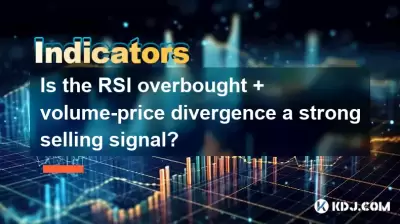 La divergence RSI Overbought + Volume-Price est-elle un fort signal de vente?
