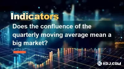 Does the confluence of the quarterly moving average mean a big market?