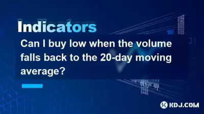 Kann ich niedrig kaufen, wenn das Volumen auf den gleitenden 20-Tage-Durchschnitt zurückfällt?