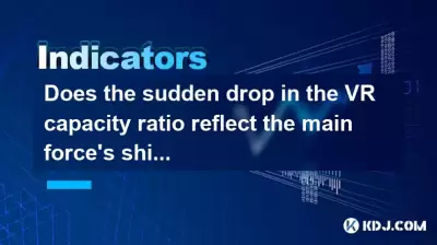 La baisse soudaine du rapport de capacité VR reflète-t-elle l'expédition de la force principale?