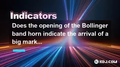 Bollinger Band Horn의 개통은 큰 시장의 도착을 나타 냅니까?