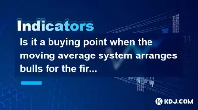 Is it a buying point when the moving average system arranges bulls for the first time and then steps on the 5-day line? Is it a buying point when the moving average system arranges bulls for the first time and then steps on the 5-day line?