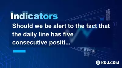 Sollten wir auf die Tatsache aufmerksam sein, dass die tägliche Linie fünf positive Tage aufeinanderfolgenden Tagen hat, aber die letzten zwei Tage lange obere Schatten haben?
