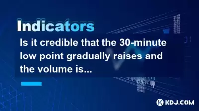 Ist es glaubwürdig, dass der 30-minütige Tiefpunkt allmählich erhöht und das Volumen leicht vergrößert ist?