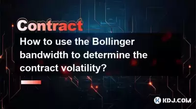 How to use the Bollinger bandwidth to determine the contract volatility?
