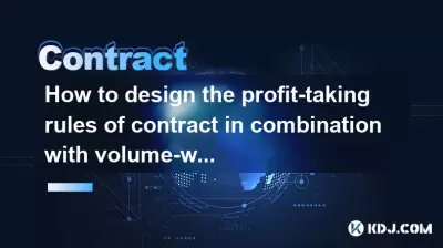 Wie gestalte ich die Gewinn-Taking-Vertragsregeln in Kombination mit dem volumengewichteten Durchschnittspreis?