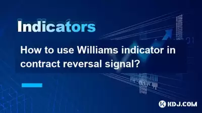 How to use Williams indicator in contract reversal signal?