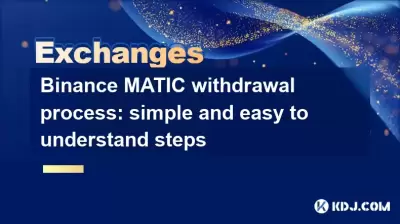 Binance MATIC withdrawal process: simple and easy to understand steps