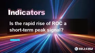 ROC의 급속한 상승은 단기 피크 신호입니까?