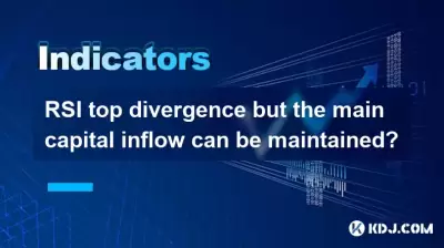 RSIトップの発散ですが、主要な資本流入は維持できますか? RSIトップの発散ですが、主要な資本流入は維持できますか?