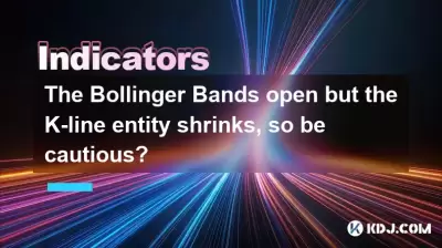 Die Bollinger-Bänder öffnen sich, aber die K-Line-Entität schrumpft also vorsichtig?