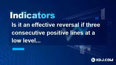 Is it an effective reversal if three consecutive positive lines at a low level do not exceed the previous Yin high point? Is it an effective reversal if three consecutive positive lines at a low level do not exceed the previous Yin high point?