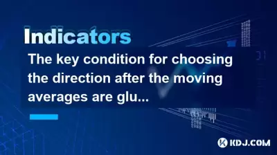 The key condition for choosing the direction after the moving averages are glued together? The key condition for choosing the direction after the moving averages are glued together?
