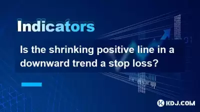 Ist die schrumpfende positive Linie in einem Abwärtstrend ein Stoppverlust?