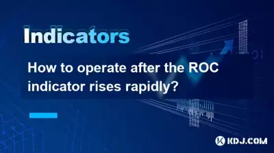 ROCインジケータが急速に上昇した後に操作する方法は？