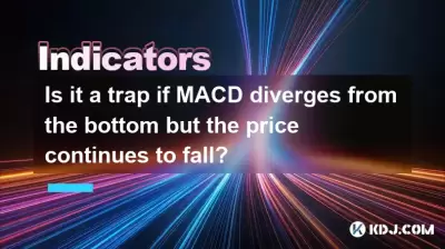 Is it a trap if MACD diverges from the bottom but the price continues to fall? Is it a trap if MACD diverges from the bottom but the price continues to fall?