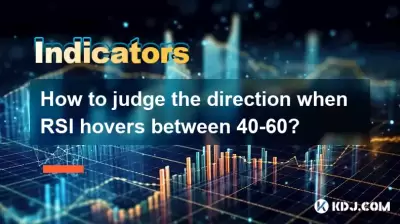如何判斷RSI徘徊在40-60之間的方向？