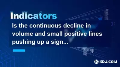 Ist der kontinuierliche Abfall des Volumens und der kleinen positiven Linien ein Zeichen der Hauptkontrolle auf?