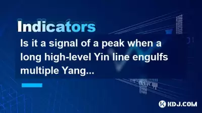 Ist es ein Signal eines Peaks, wenn eine lange Yin-Linie mit hoher Ebene mehrere Yang-Linien verschlingt?