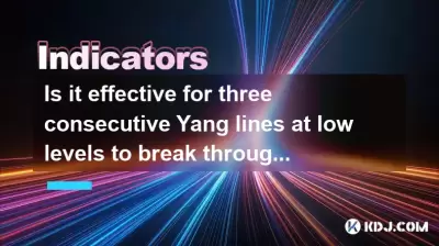 Ist es für drei aufeinanderfolgende Yang -Linien in niedrigen Ebenen wirksam, um die Abwärtstrendlinie durchzubrechen?